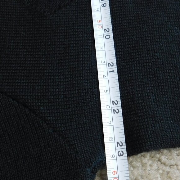 Raffi Black Argyle Diamond Crewneck Wool Blend Sweater Size L  Italy Mens - Picture 5 of 9